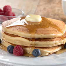 golden pancakes